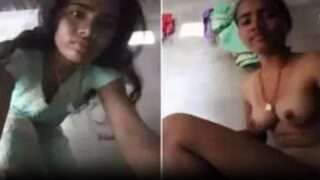 Dehati college girl stripping city bf