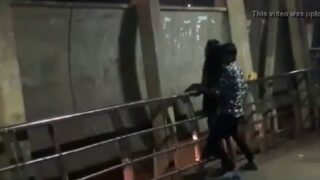 Hot lovers night time la ookum hidden cam clip